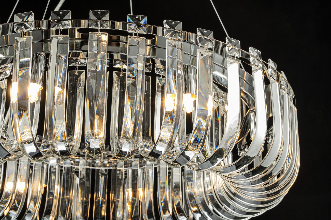 Lámpara colgante de cristal CARV - CLN131-D60P