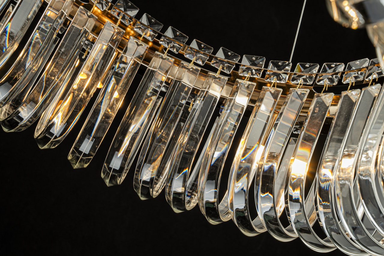 Lámpara colgante de cristal CARV - CLN132-D60P