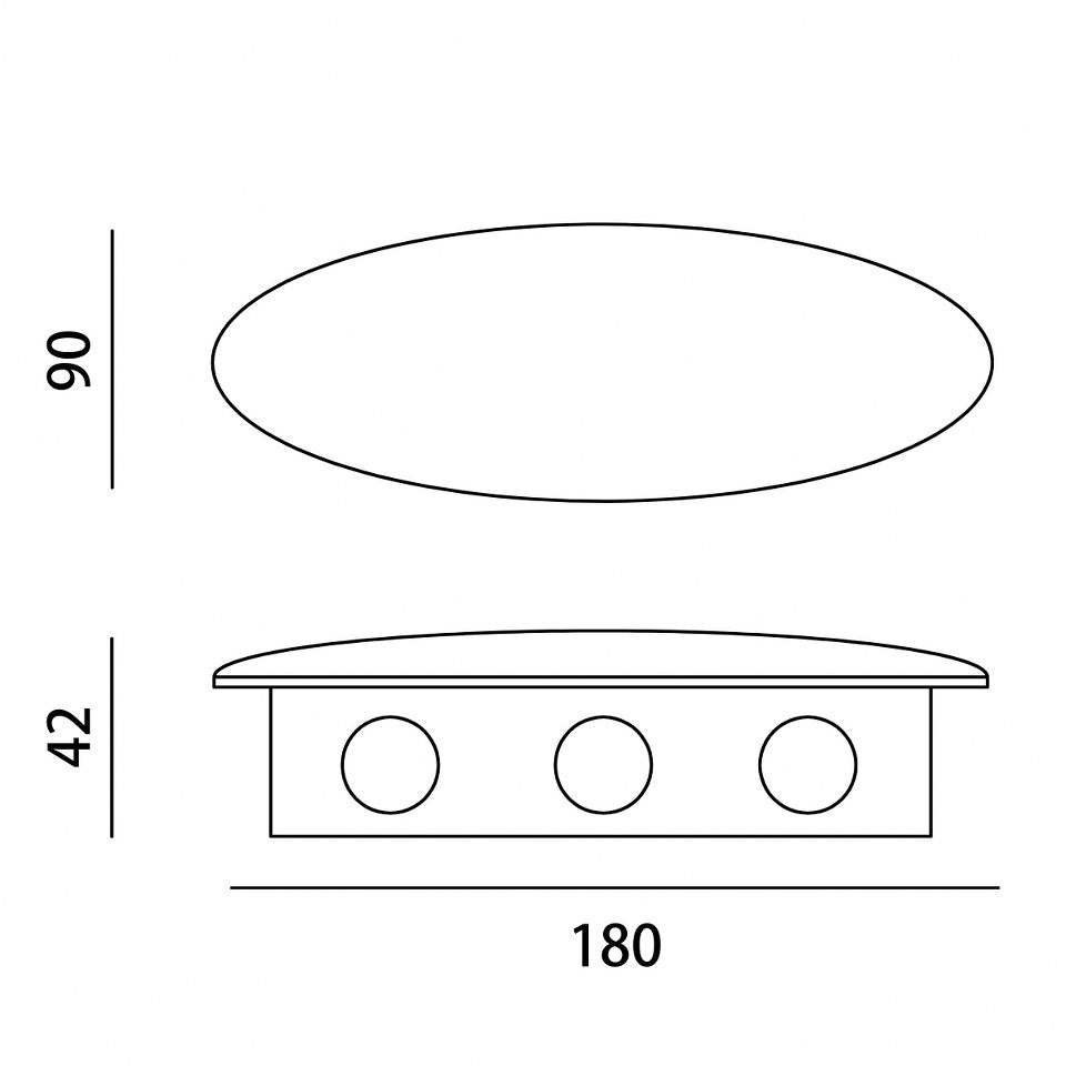Aplique exterior XDECO LP9048-6W