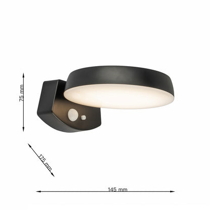 Aplique Solar Led Con Sensor - LP9037-1W