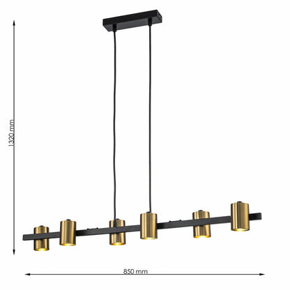 Lámpara Colgante AXIS - LP4020-L6