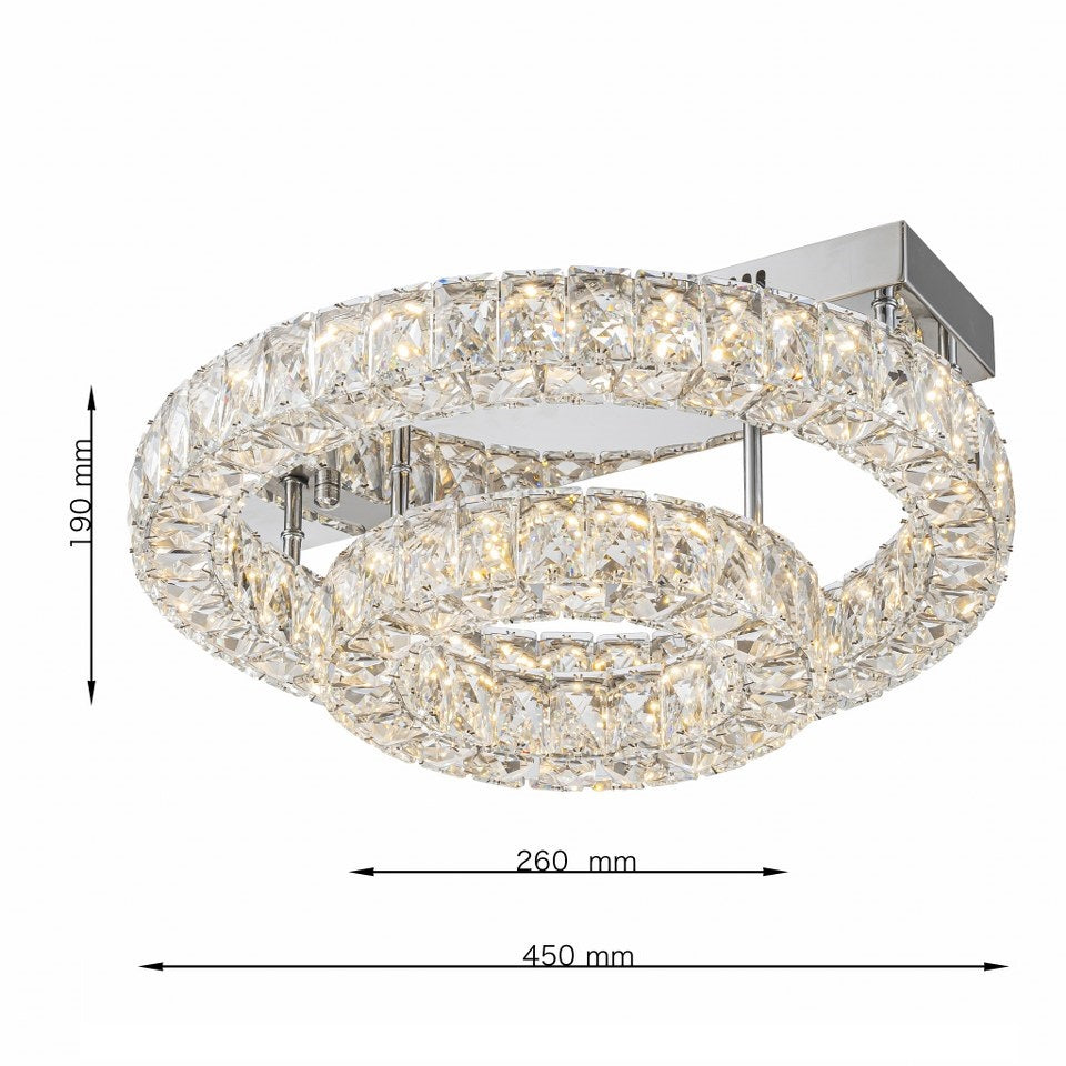 Plafon de techo Infinity LP119-2C