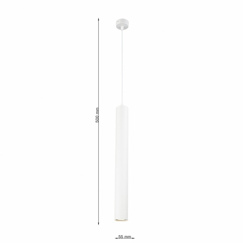 Lampara Colgante Foco GU10 Blanco