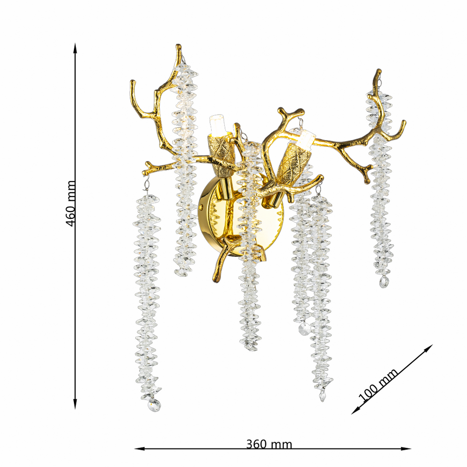 Aplique de pared GRAPEDROP - CLN1001-2W