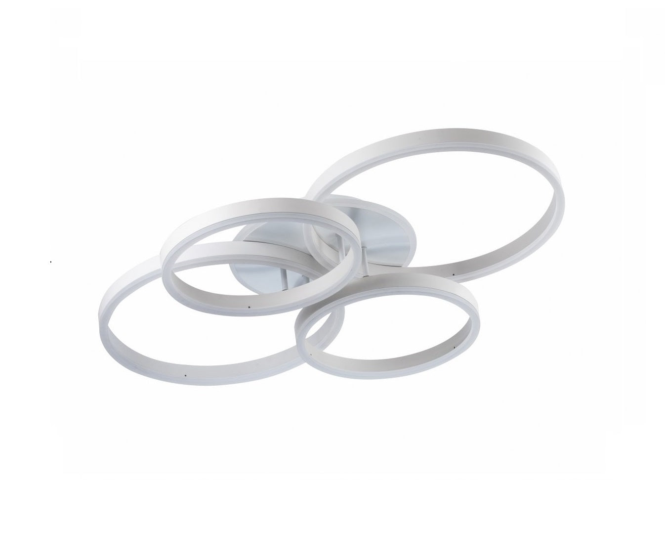 Lampara 4 Aros Led CCT Regulable Blanco