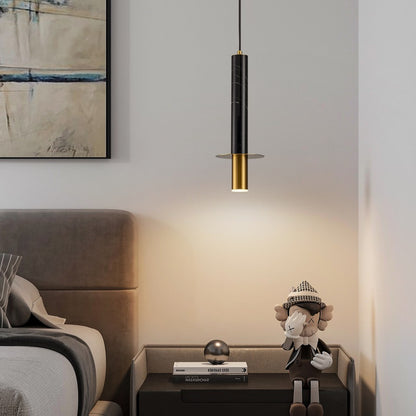 Lampara Colgante De Marmol Negro