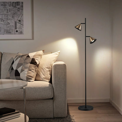 Lampara de Pie Moderna Bronce