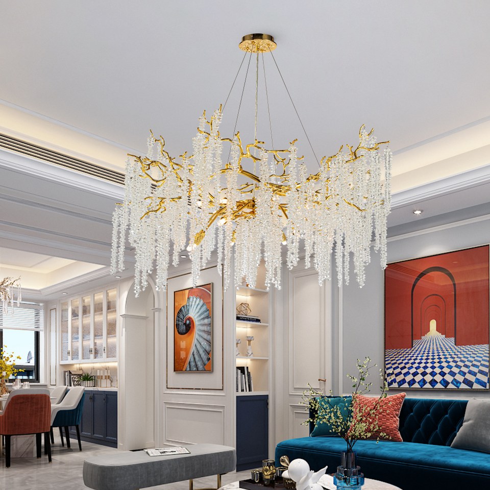 Lámpara de cristal GRAPEDROP - CLN1001-D100