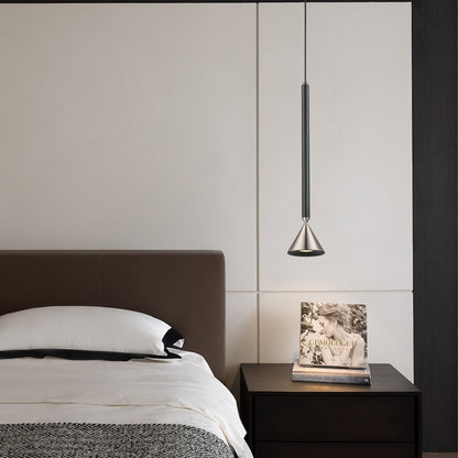 Lampara Colgante Con Un Foco GU10 Gris