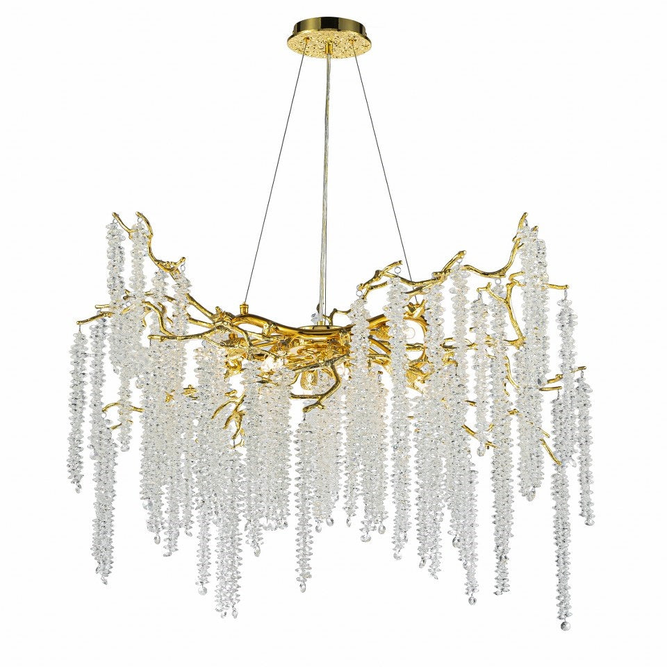 Lámpara de cristal GRAPEDROP - CLN1001-D80