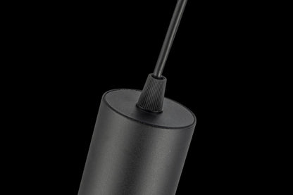 Foco Colgante Moderno GU10 - Negro