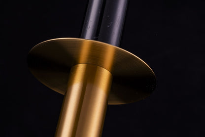 Lampara Colgante De Marmol Negro