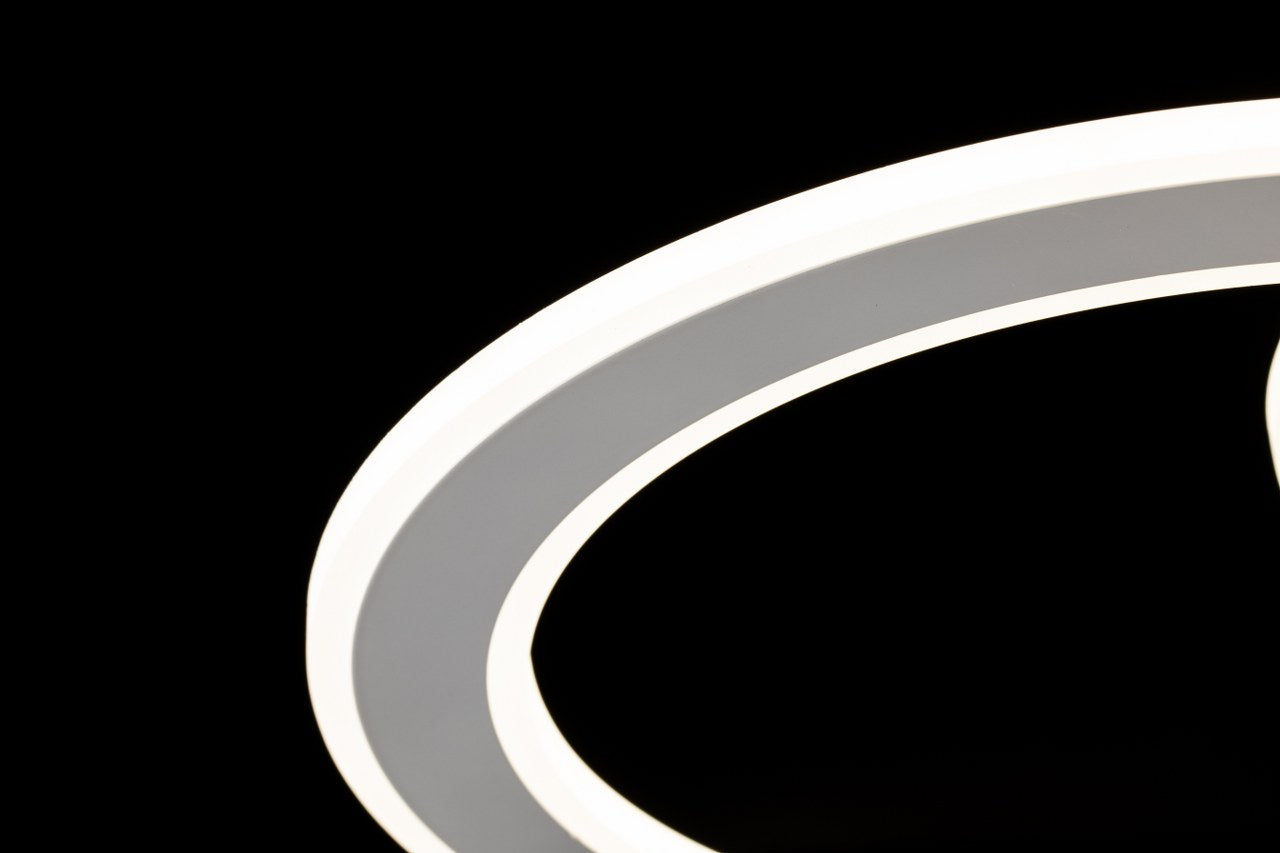 Lampara de techo led 3 Aros Blanco