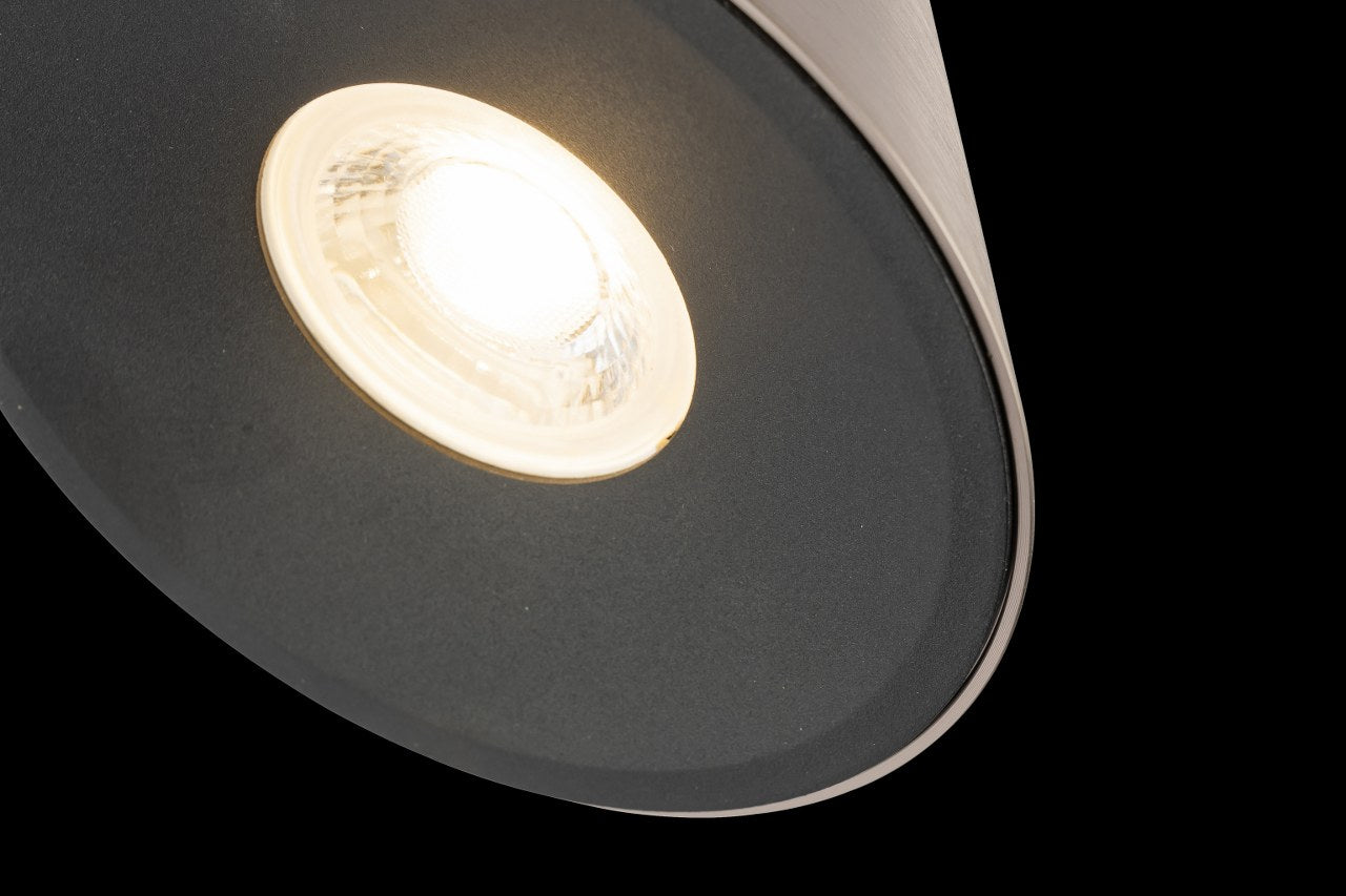 Foco Superficie GU10 Horn Gris