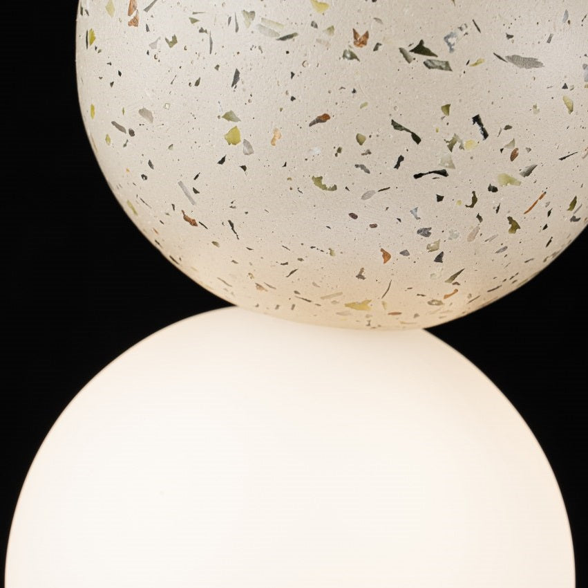 Lampara concrete Beige