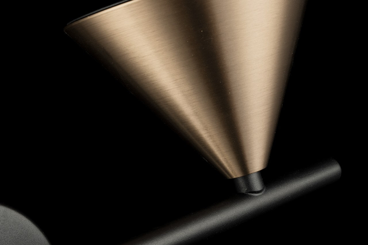 Aplique De Pared Con Dos Focos GU10 Bronce