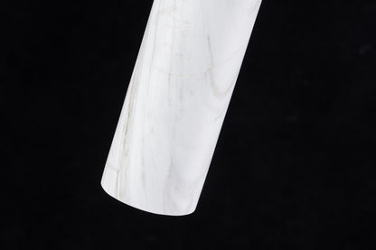 Lampara Colgante De Marmol Led Integrado Blanco