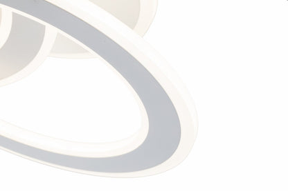 Lampara de techo led 3 Aros Blanco