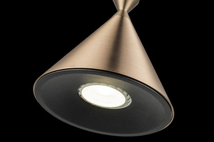 Lampara Colgante Con Un Foco GU10 Bronce