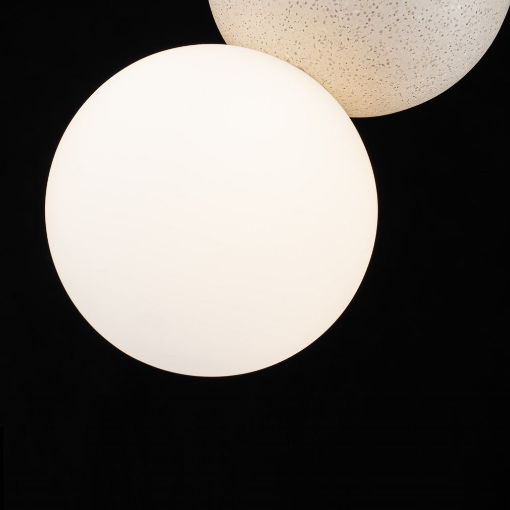 Lampara concrete Blanco