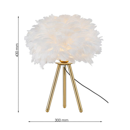 Lámpara De Mesa PLUMA - FL964-1T