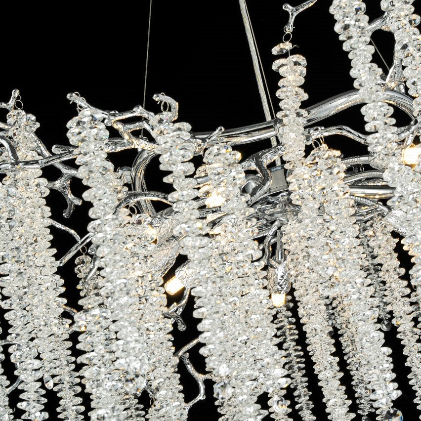 Lámpara de cristal GRAPEDROP - CLN1002-D80