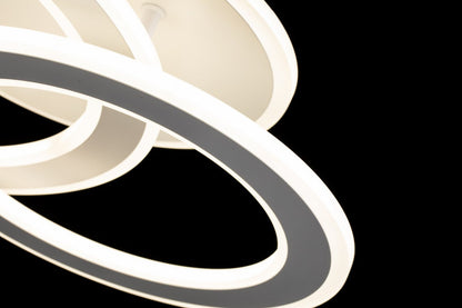 Lampara de techo led 3 Aros Blanco