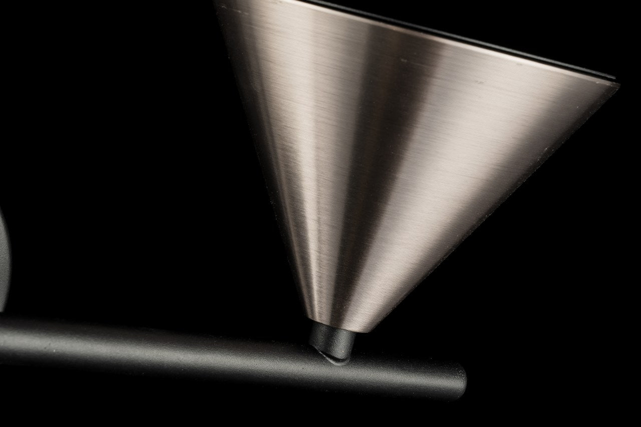 Aplique De Pared Con Dos Focos GU10 Gris 