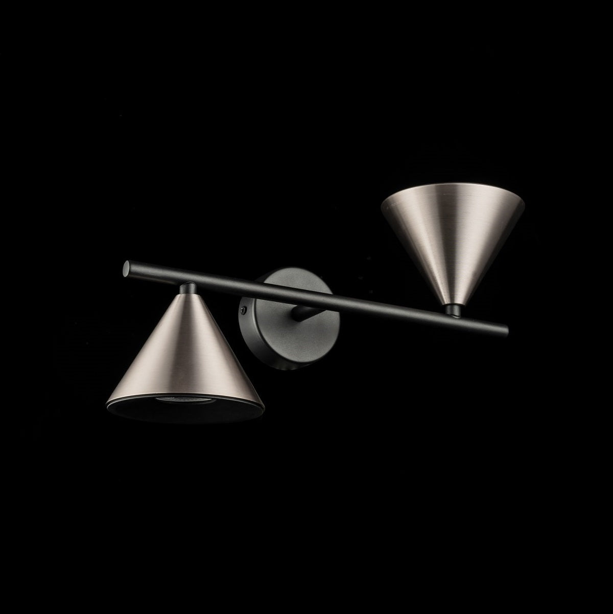 Aplique De Pared Con Dos Focos GU10 Gris 