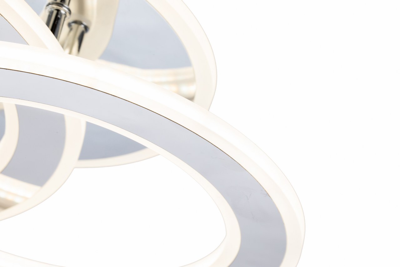 Lampara de techo led 3 Aros Gris