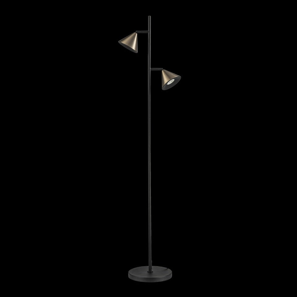 Lampara de Pie Moderna Bronce