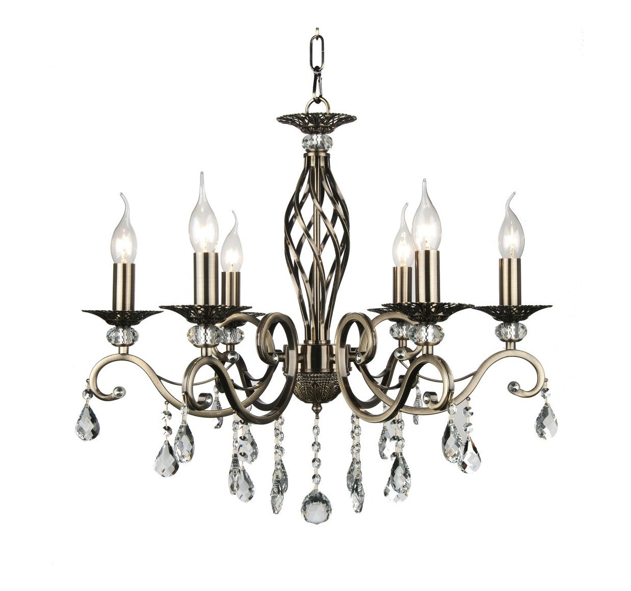 Lámpara de araña GRAZIA ANTIC LP289-6