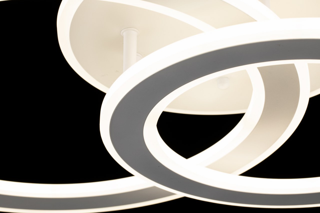 Lampara de techo led 3 Aros Blanco