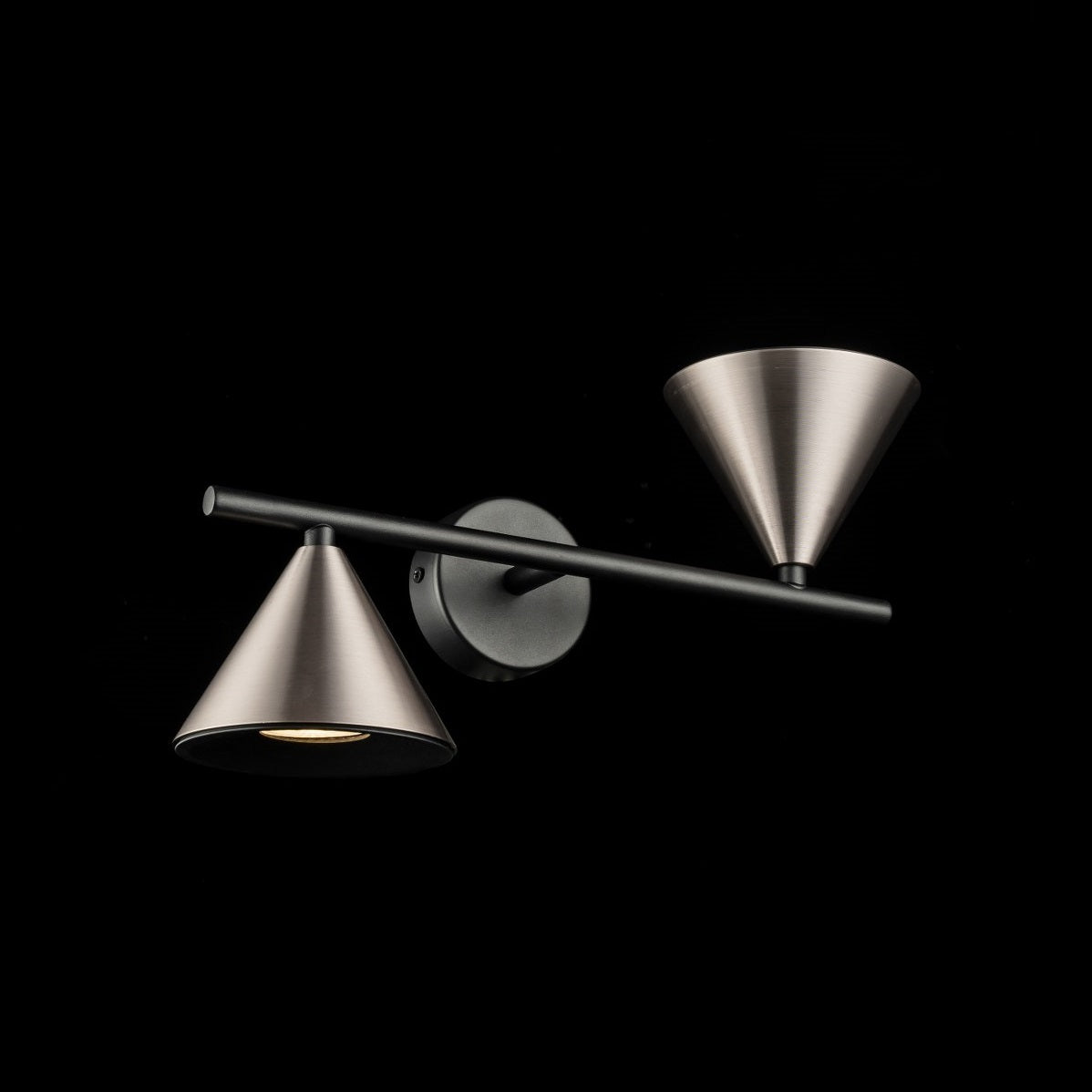 Aplique De Pared Con Dos Focos GU10 Gris 