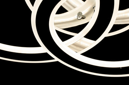 Lampara de techo led 3 Aros Gris