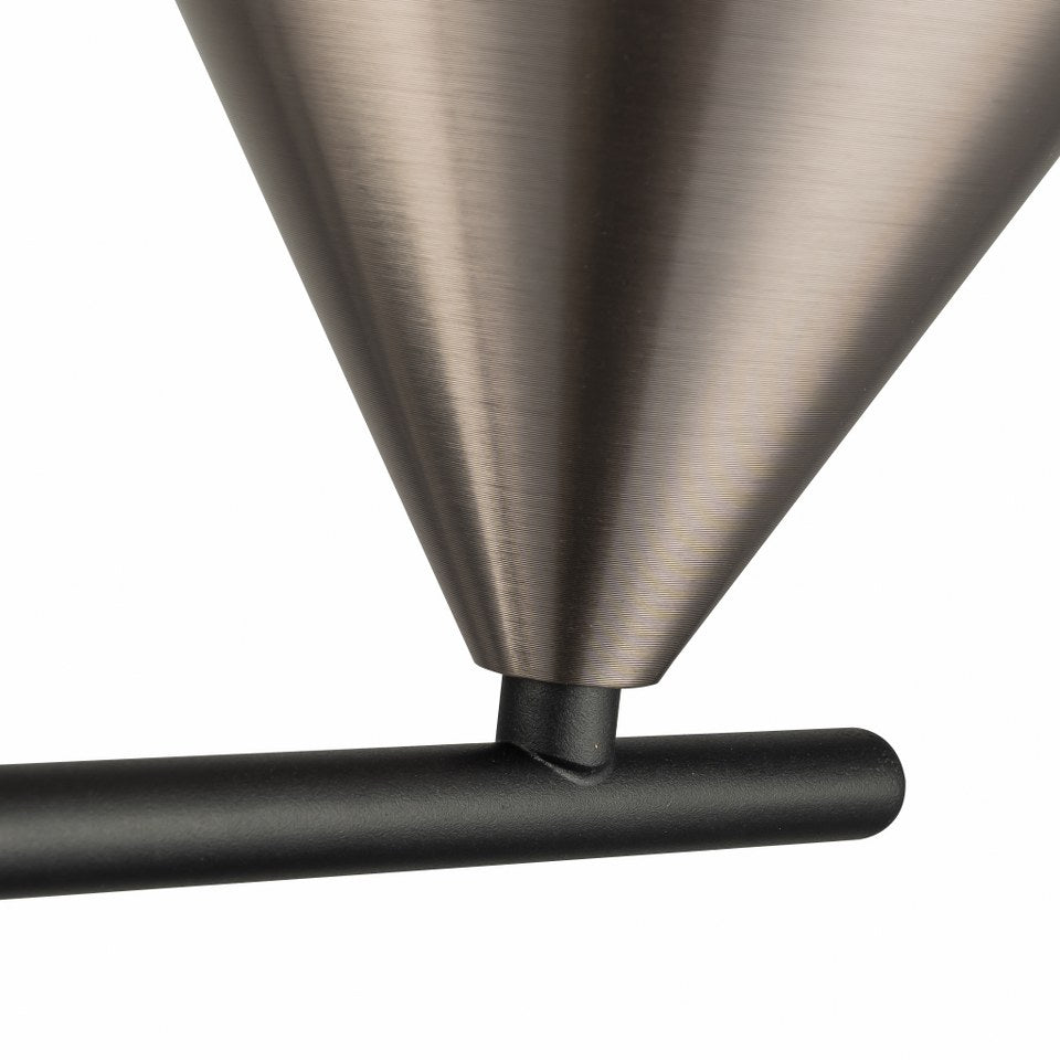 Aplique De Pared Con Dos Focos GU10 Gris 