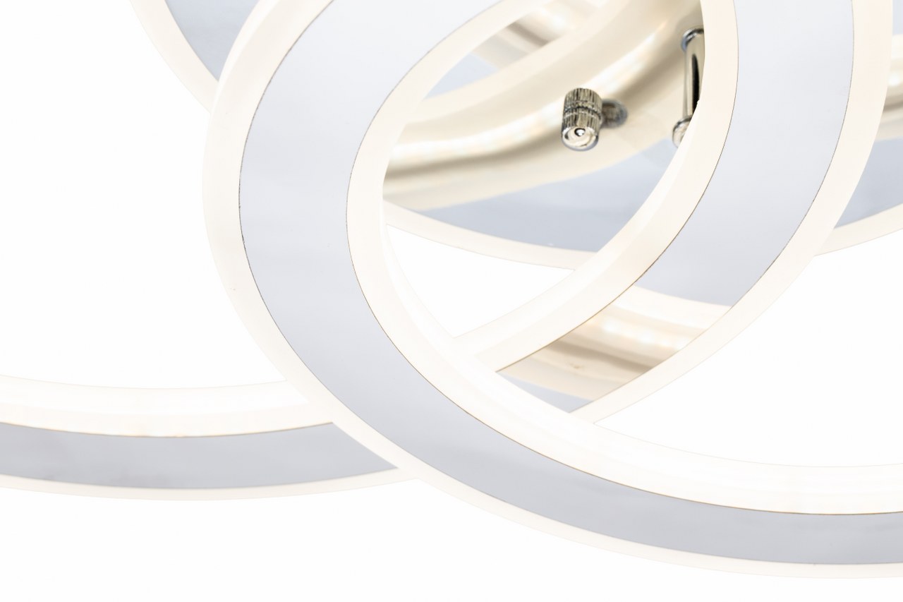 Lampara de techo led 3 Aros Gris