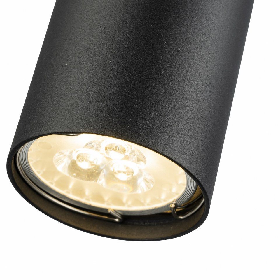 Foco Colgante Moderno GU10 - Negro