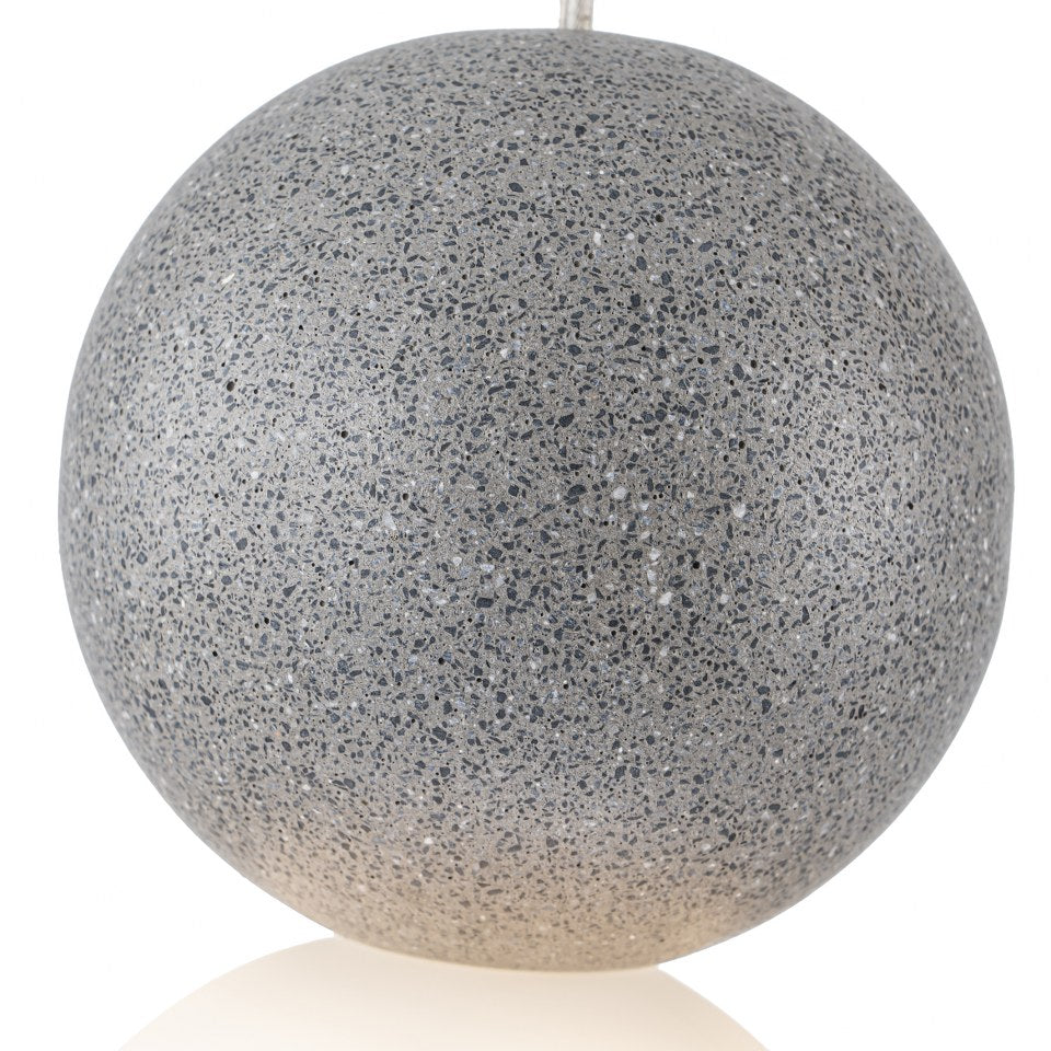 Lampara concrete Negro