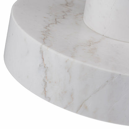 Lampara colgante de Marmol Bombilla E27 Blanco