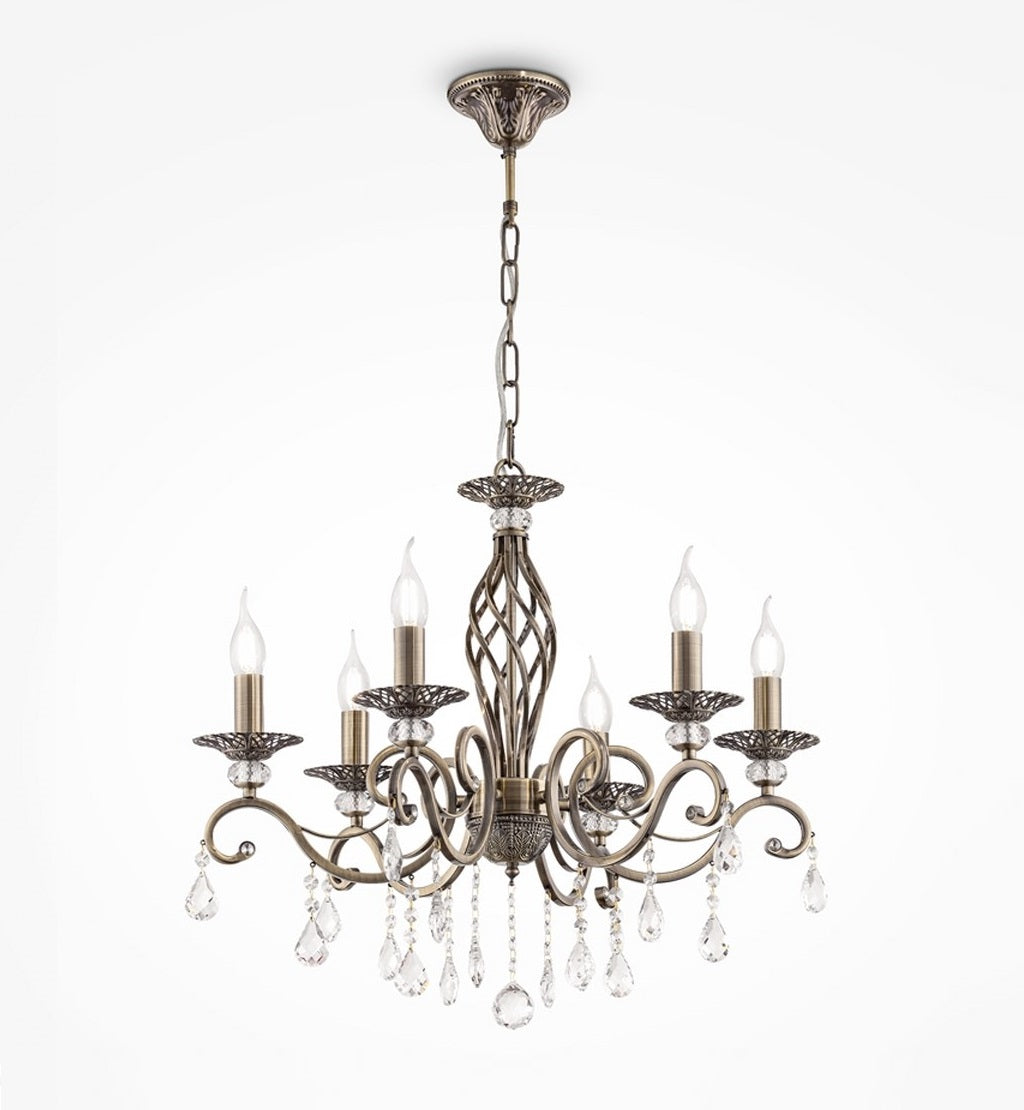 Lámpara de araña GRAZIA ANTIC LP289-6