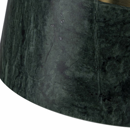 Lampara Colgante De Marmol Con Bombilla E27 Verde