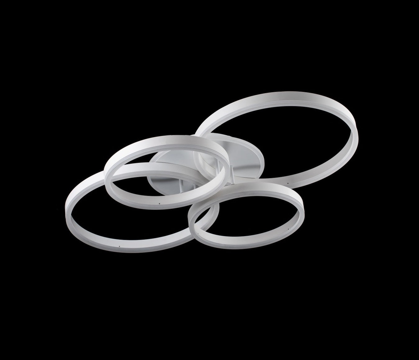 Lampara 4 Aros Led CCT Regulable Blanco