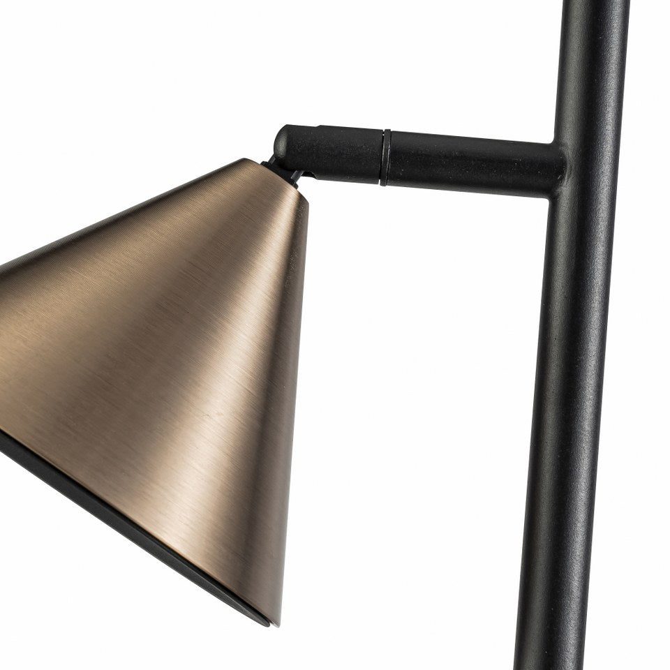 Lampara de Pie Moderna Bronce