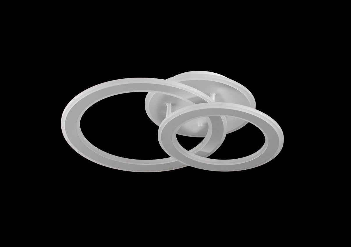 Lampara de techo led 3 Aros Blanco