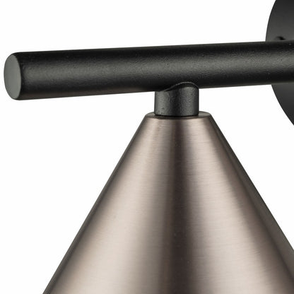 Aplique De Pared Con Dos Focos GU10 Gris 