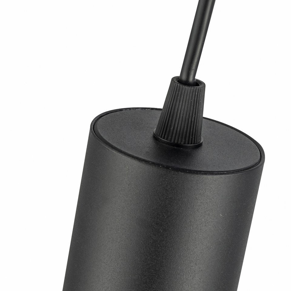 Foco Colgante Moderno GU10 - Negro