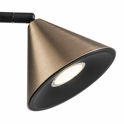 Lampara de Pie Moderna Bronce