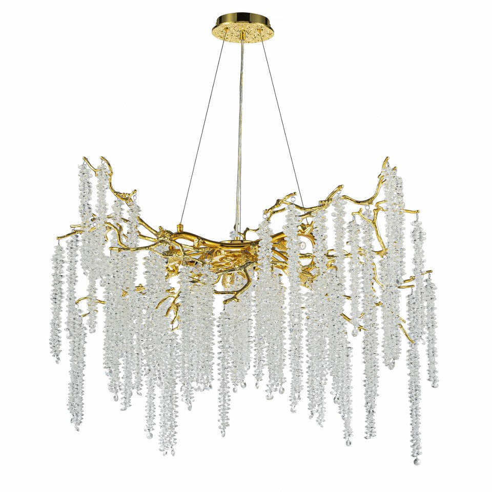 Lámpara de cristal GRAPEDROP - CLN1001-D80