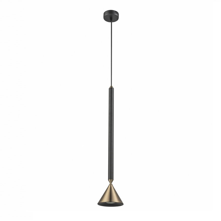 Lampara Colgante Con Un Foco GU10 Bronce